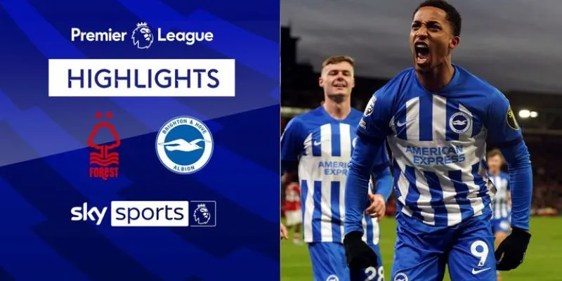 Đội hình và chiến thuật của Nottingham Forest vs Brighton Hove Albion